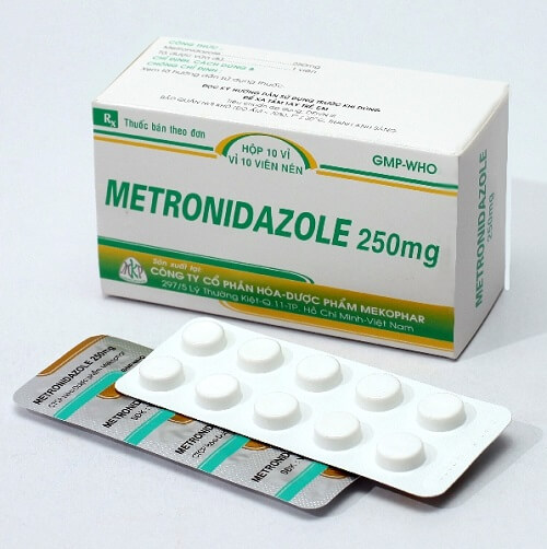 Thuốc Metronidazole điều trị tinh trùng có màu hồng do nhiễm khuẩn